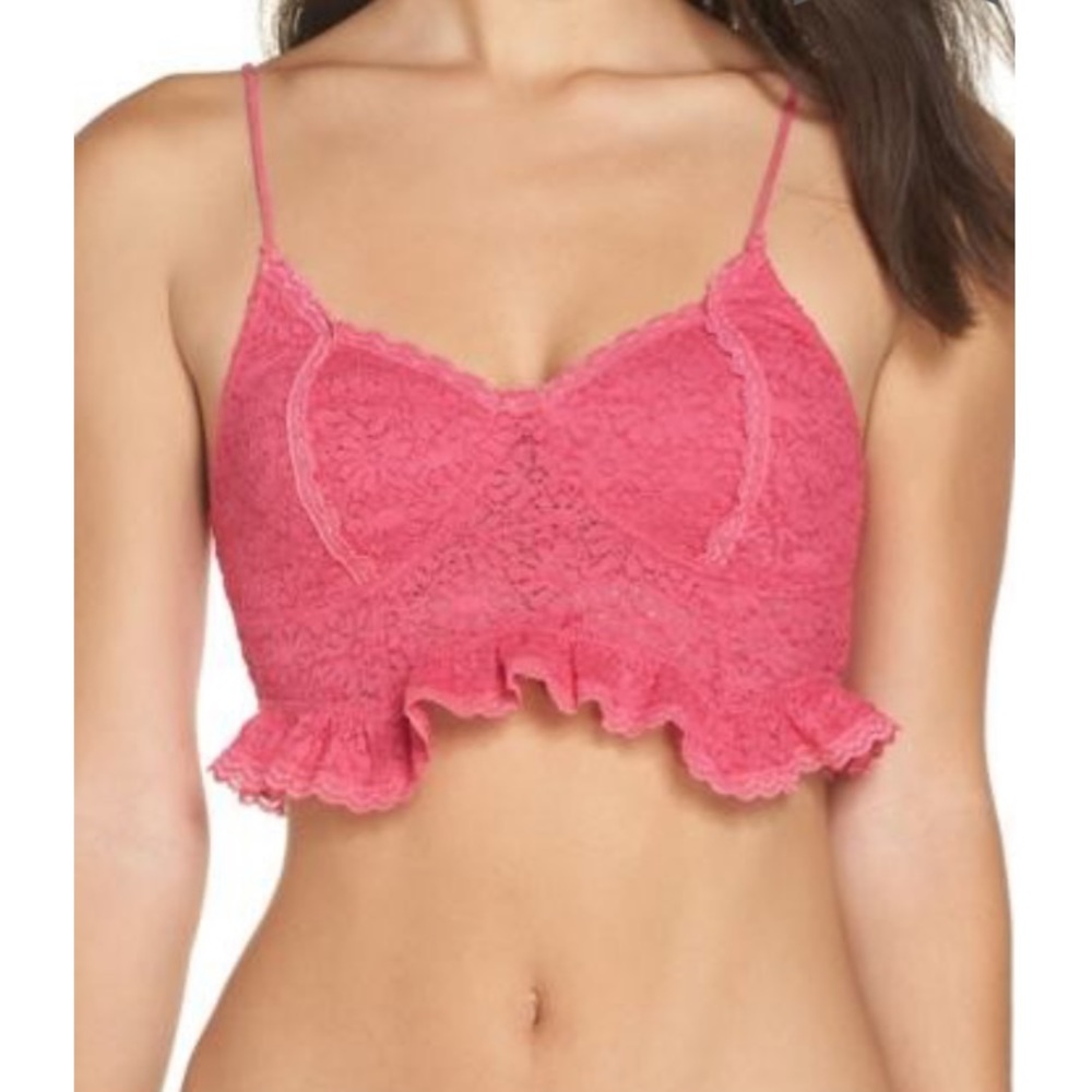 Free People •  Fleur de Lys Underwire Crop Cami